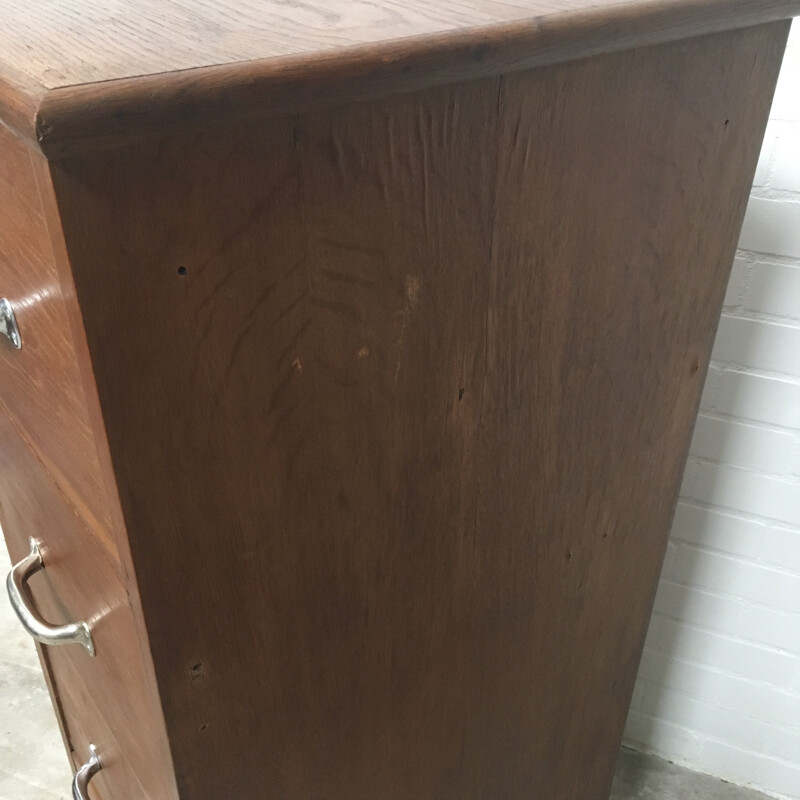 Vintage filing cabinet with 4 drawers