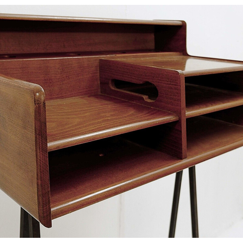 Vintage console Furniture Factory Affine Shelvesi, Italy 1960s