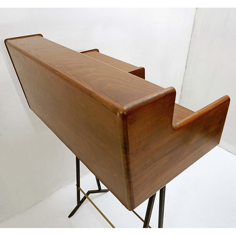 Vintage console Furniture Factory Affine Shelvesi, Italy 1960s