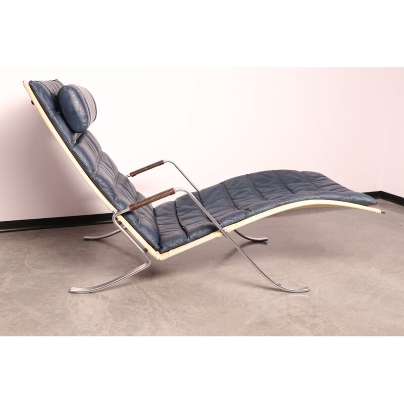 Vintage FK-87 "Grashopper" lounge chair by Fabricius & Kastholm for Kill International, Denmark 1960s