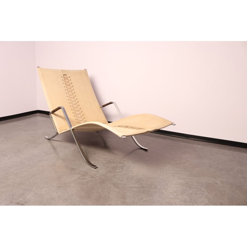 Vintage FK-87 "Grashopper" lounge chair by Fabricius & Kastholm for Kill International, Denmark 1960s