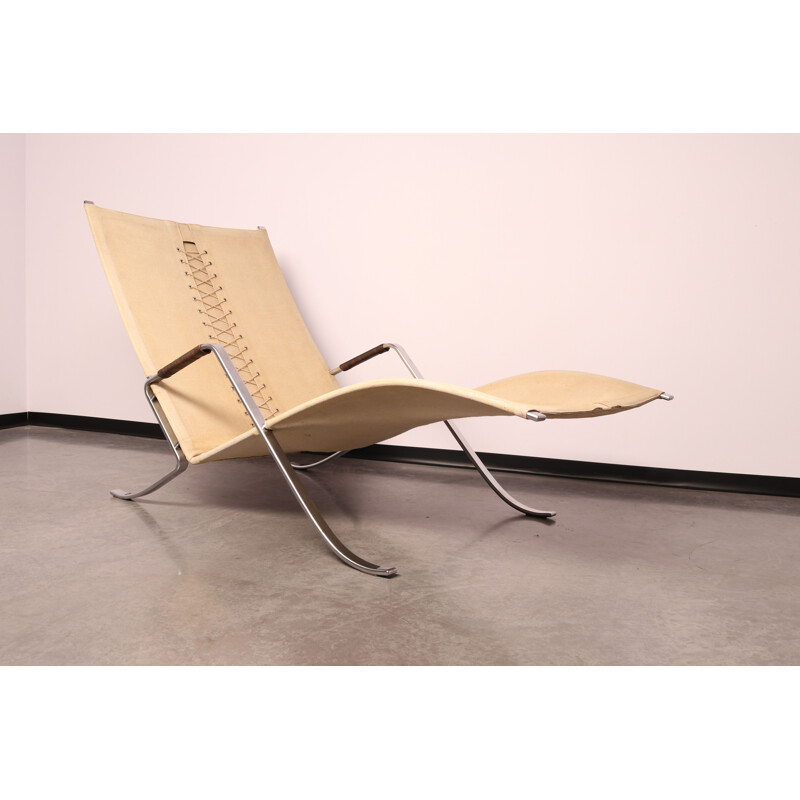 Vintage FK-87 "Grashopper" lounge chair by Fabricius & Kastholm for Kill International, Denmark 1960s