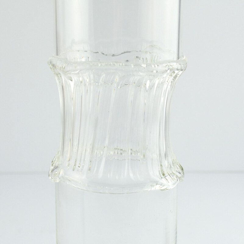 Vase vintage en verre par M. Bohm Rosenthal studio-line, Allemagne 1970