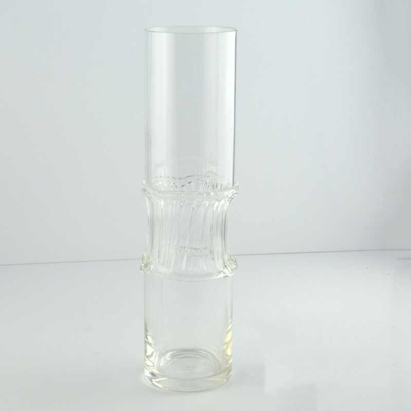 Vintage glass vase by M. Bohm Rosenthal studio-line, Germany 1970s