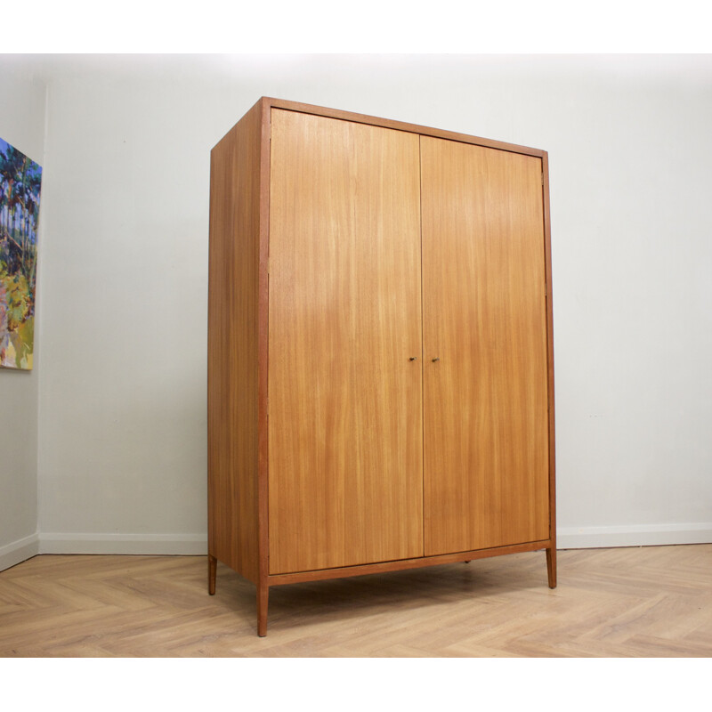 Vintage Teak Wardrobe by Loughborough Furniture for Heals, UK 1960s