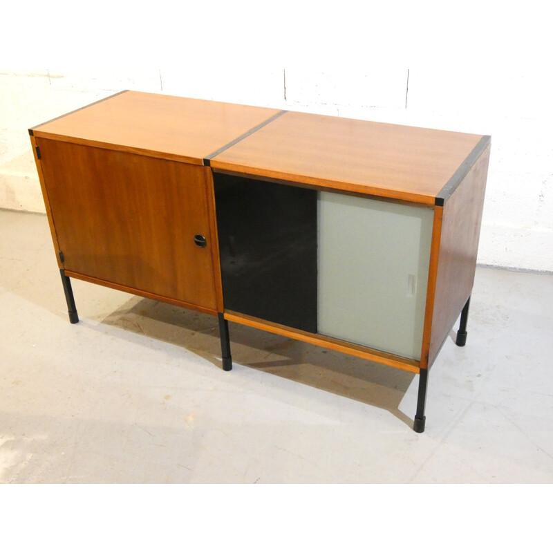 Vintage sideboard of Pierre Guariche, Joseph-André Motte and Michel Mortier for Charles Minvielle 1960