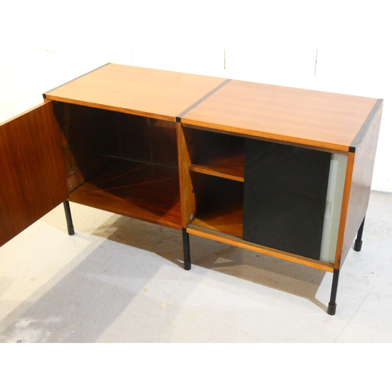 Vintage sideboard of Pierre Guariche, Joseph-André Motte and Michel Mortier for Charles Minvielle 1960