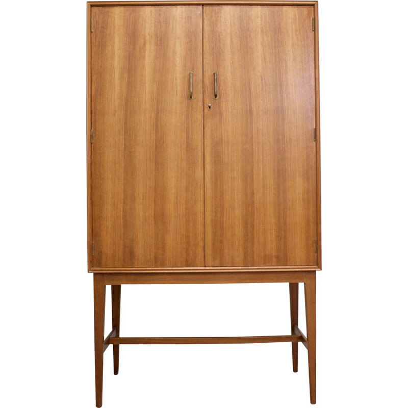 Armoire vintage compacte en teck 1960