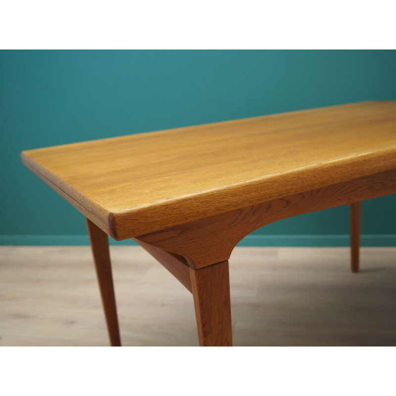 Vintage ash wood table, Denmark 1960