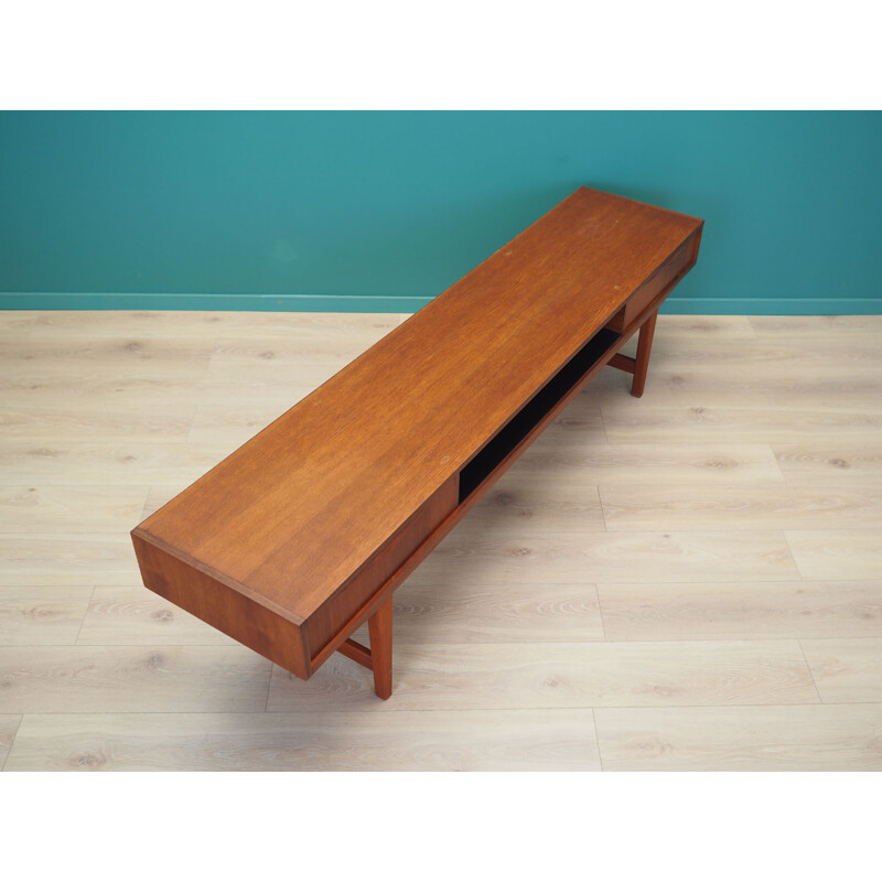 Vintage teak console, Denmark 1960