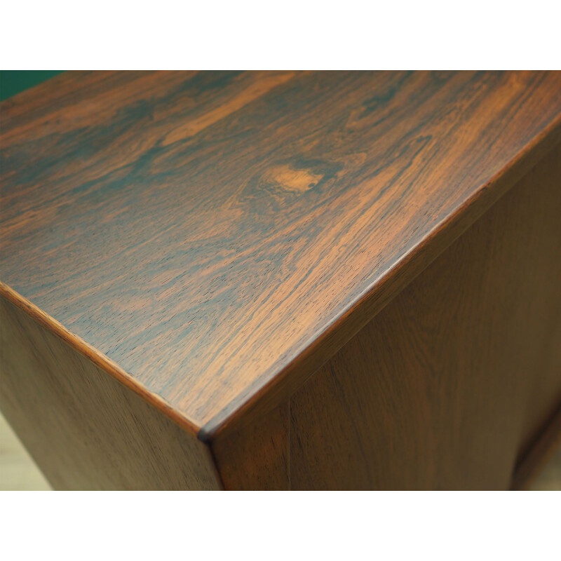 Vintage rosewood highboard by Henning Kjaernulf for Bruno Hansen, Denmark 1960