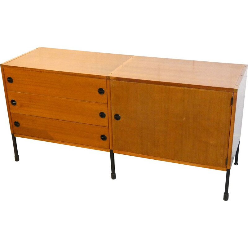 Vintage sideboard by Pierre Guariche, Joseph-André Motte and Michel Mortier for Charles Minvielle 1960