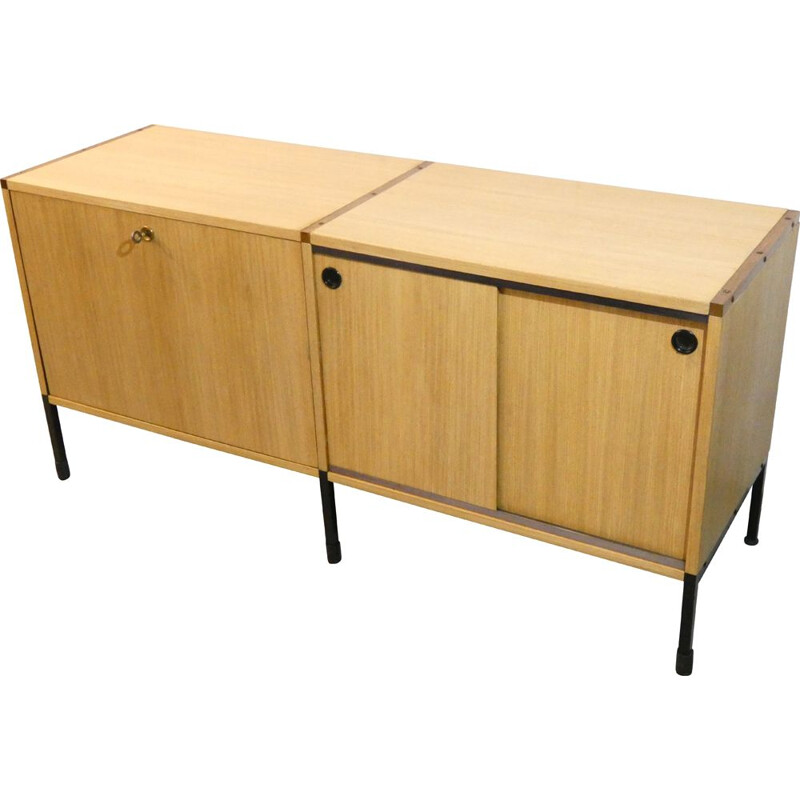 Vintage sideboard by Pierre Guariche, Joseph-André Motte and Michel Mortier for Charles Minvielle 1960