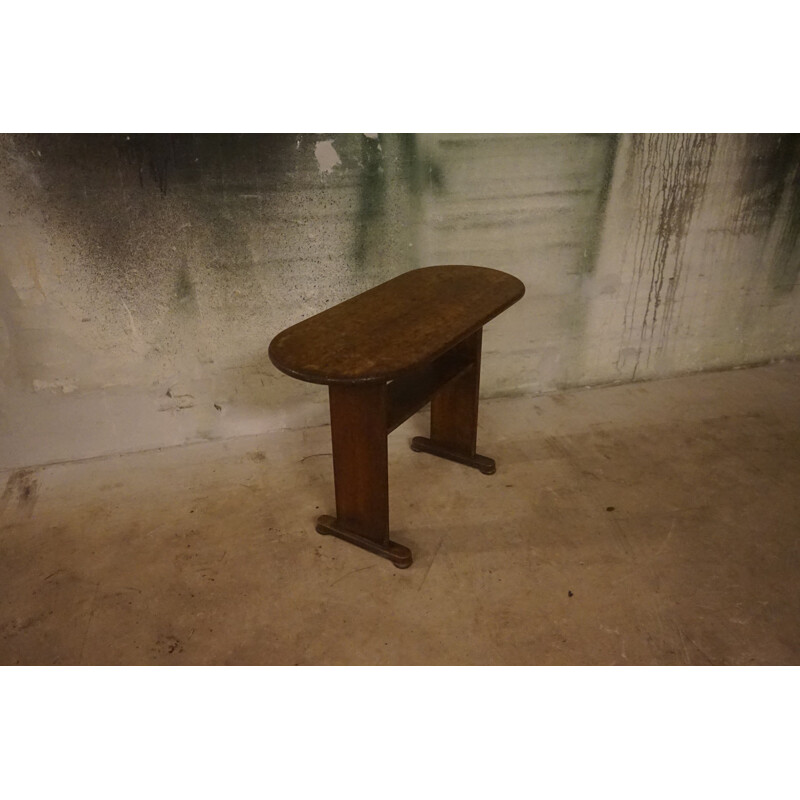 Vintage Solid Oak Model 1560 Sofa Table from Fritz Hansen