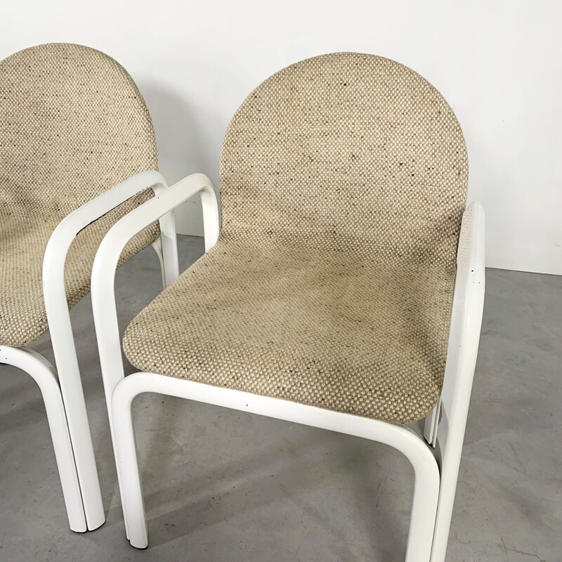 Lot de 6 fauteuils vintage Orsay de Gae Aulenti pour Knoll 1970