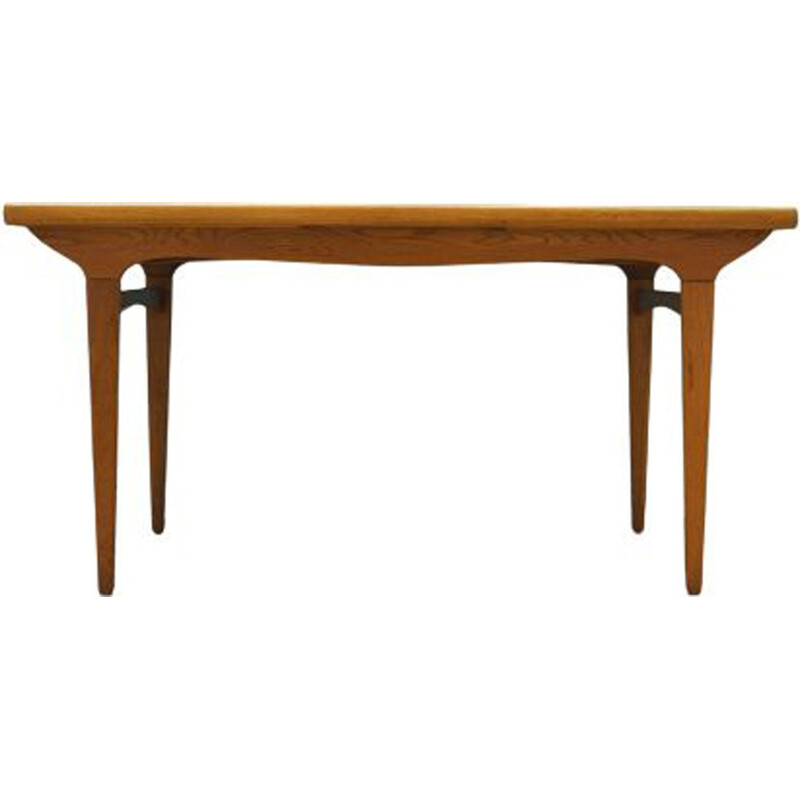 Vintage ash wood table, Denmark 1960