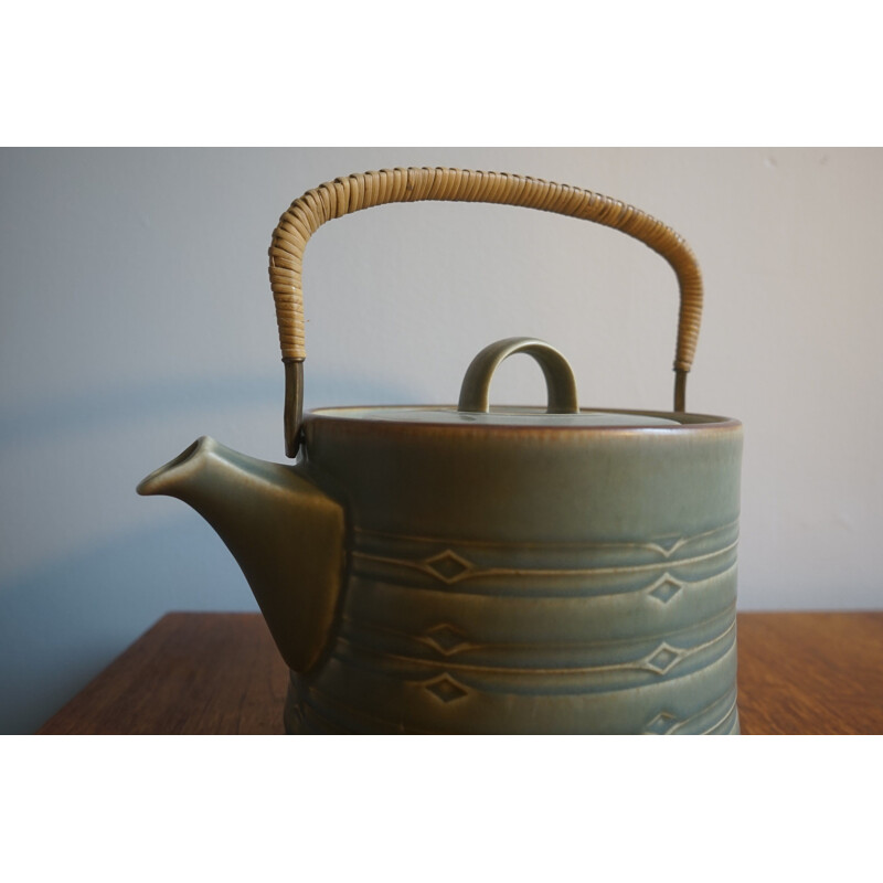 Pair of vintage Teapot & Sugar Bowl by Jens Harald Quistgaard for Bing & Grondahl & Nissen 1960s