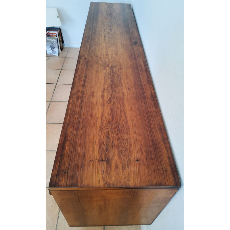 Vintage sideboard with ceramic by Alfred Hendrickx