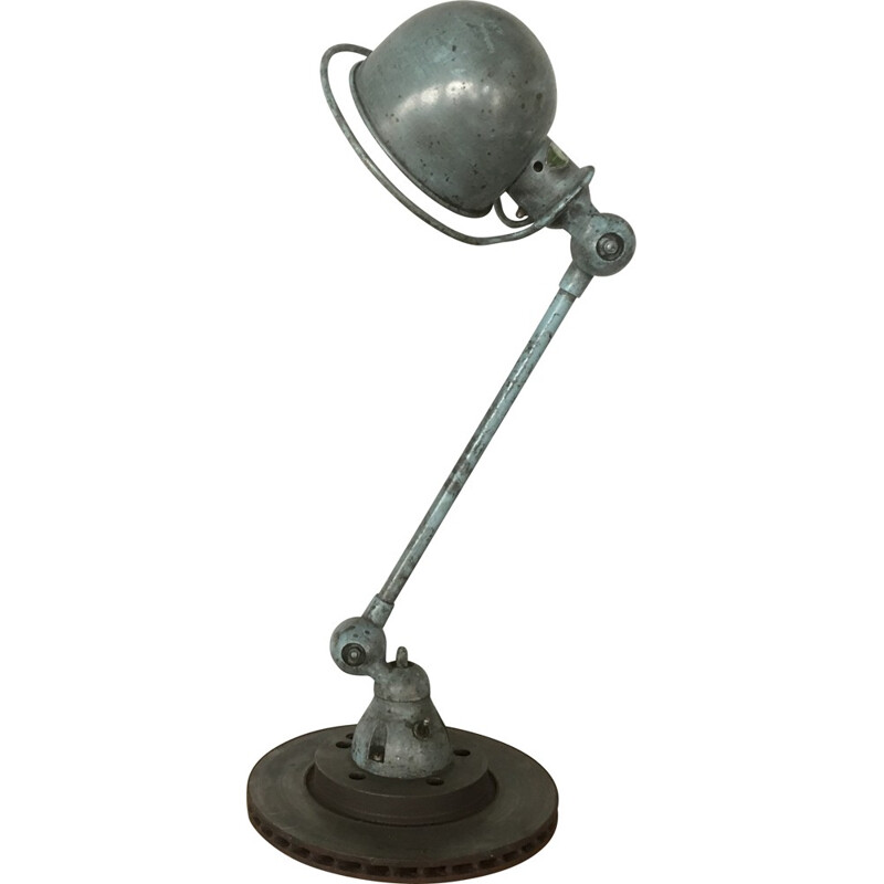 Jieldé industrial lamp in steel, Jean-Louis DOMECQ - 1950s