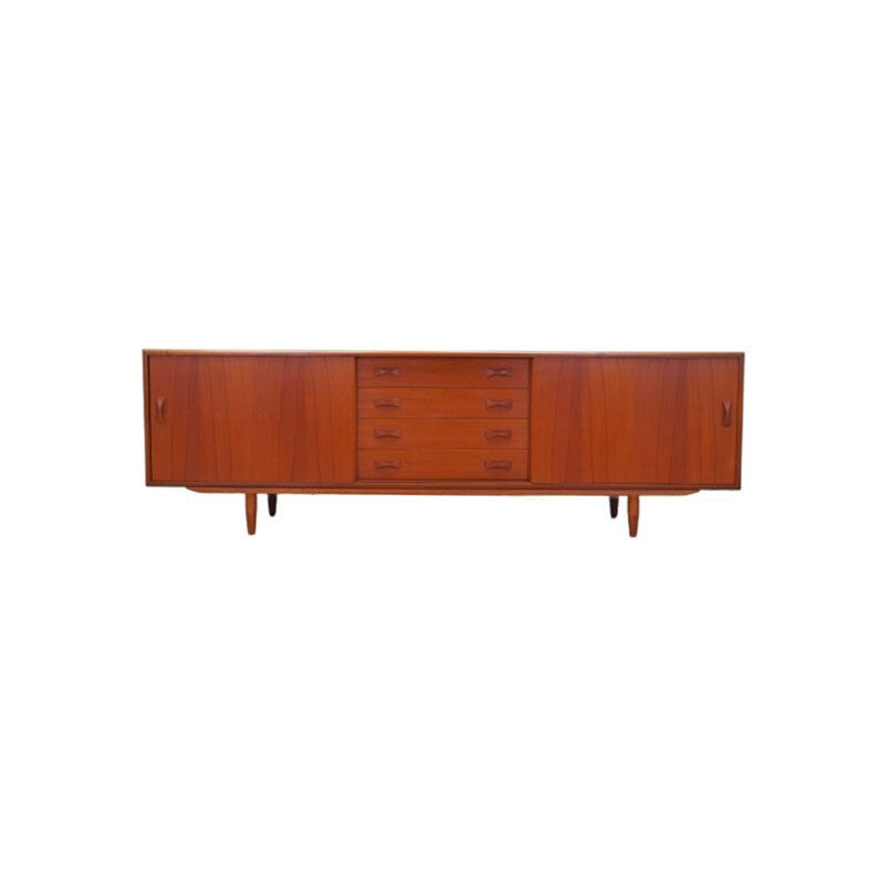 Vintage Teak sideboard by Clausen & Son, Danish 1970s