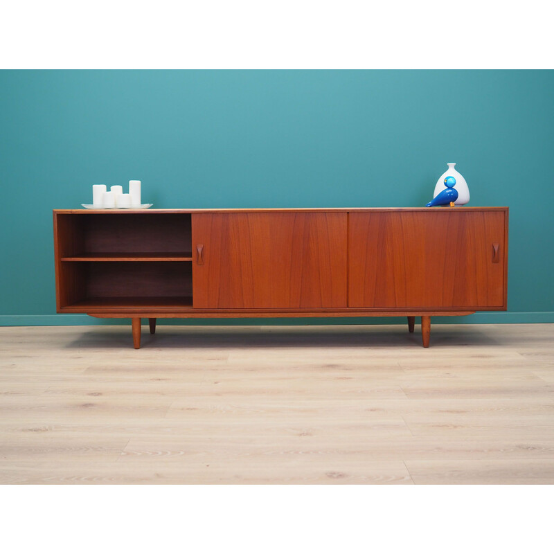 Vintage Teak sideboard by Clausen & Son, Danish 1970s