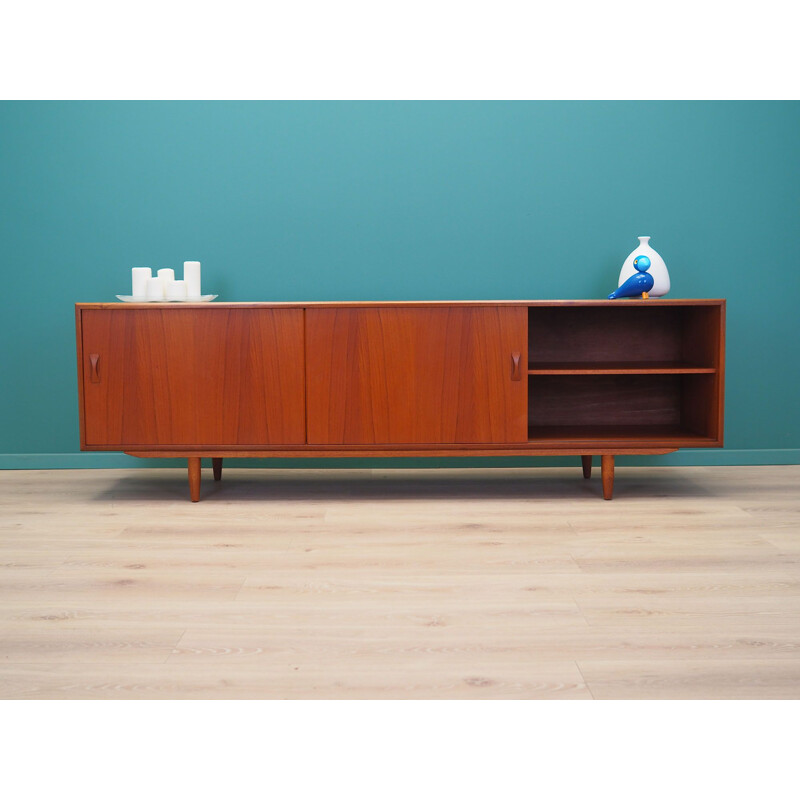 Vintage Teak sideboard by Clausen & Son, Danish 1970s