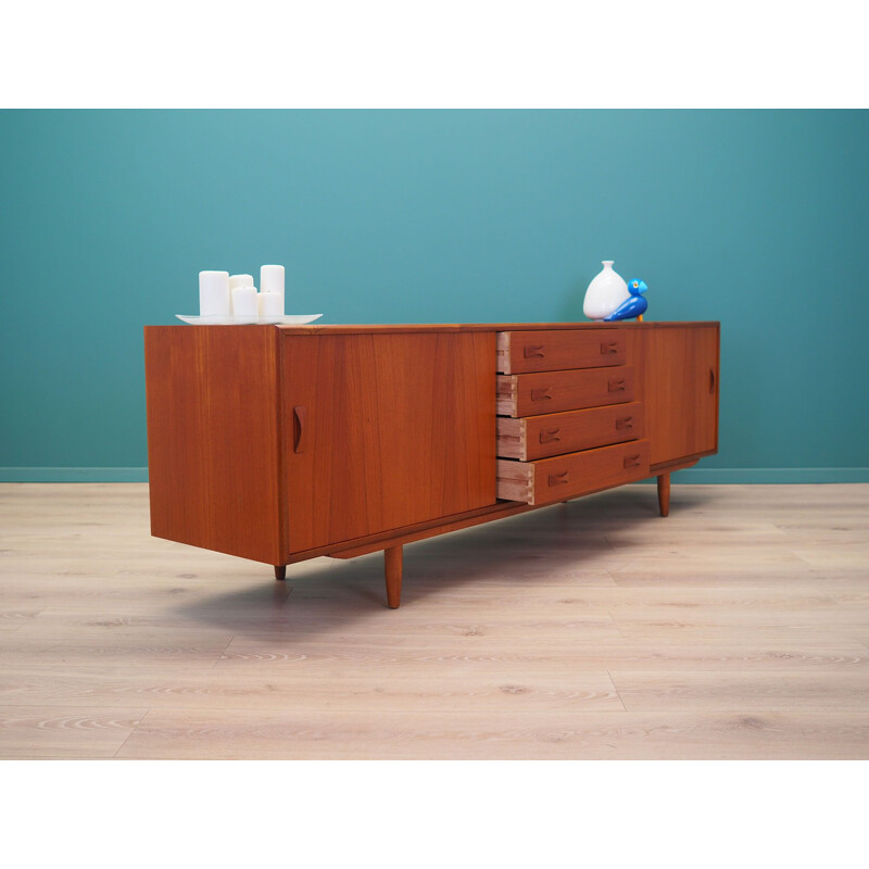 Vintage Teak sideboard by Clausen & Son, Danish 1970s