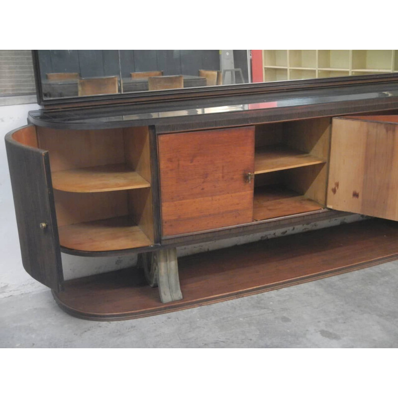 Credenza e specchio d'epoca Paolo Buffa