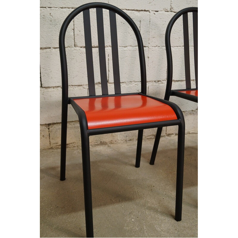 Suite de 4 chaises, Robert MALLET-STEVENS - années 30