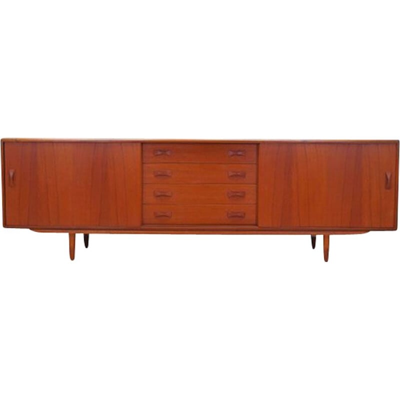 Vintage Teak sideboard by Clausen & Son, Danish 1970s