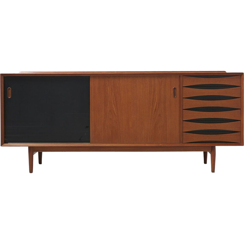 Vintage Sideboard in Teak by Arne Vodder for Sibast Furniture, Denmark 1950s