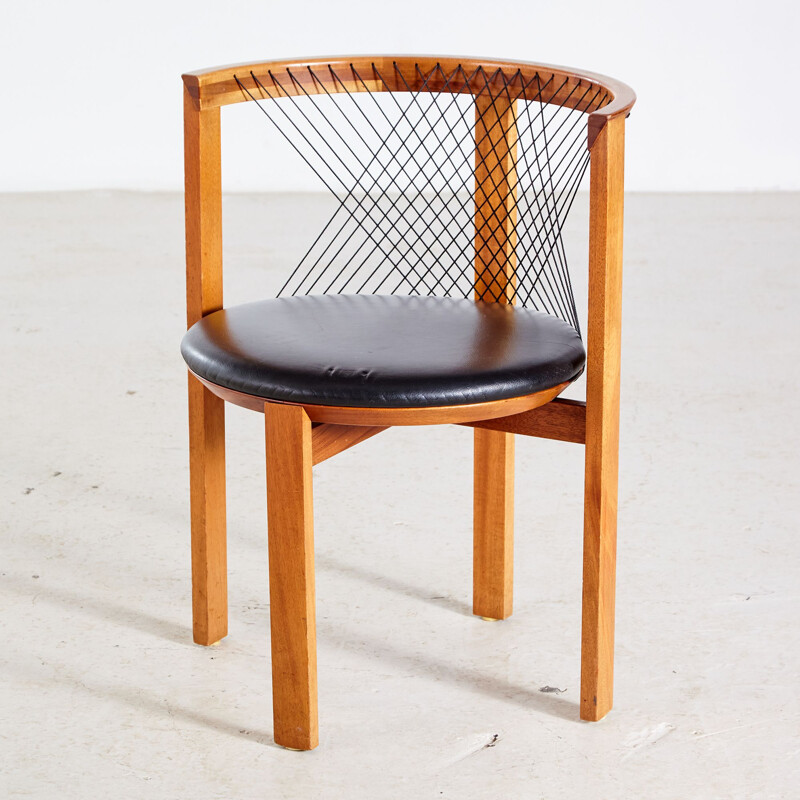 Lot de 4 chaises vintage String de Niels Jorgen Haugesen pour Tranekær Furniture 1980