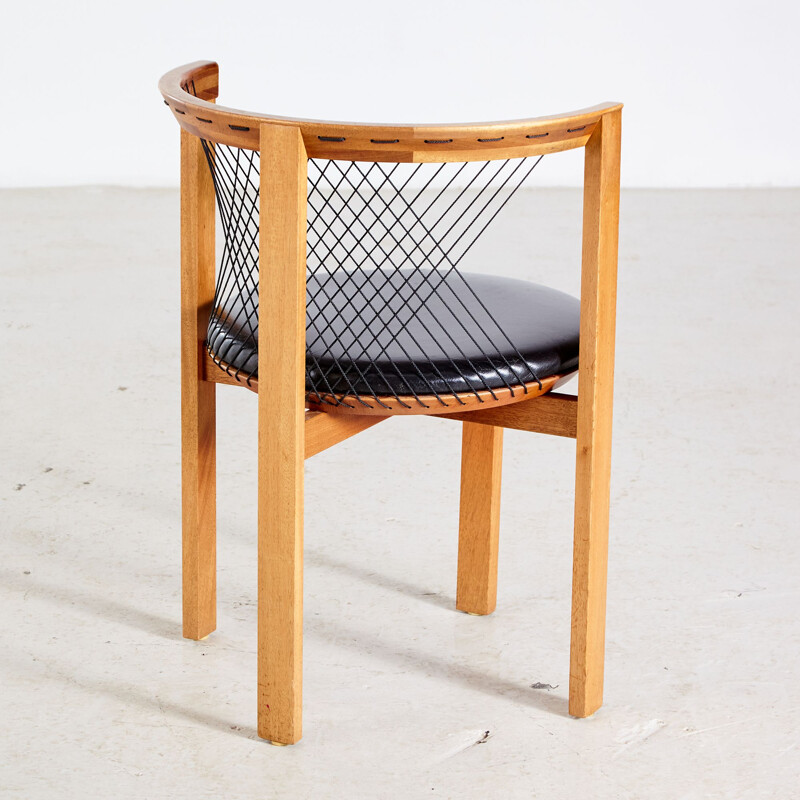Lot de 4 chaises vintage String de Niels Jorgen Haugesen pour Tranekær Furniture 1980