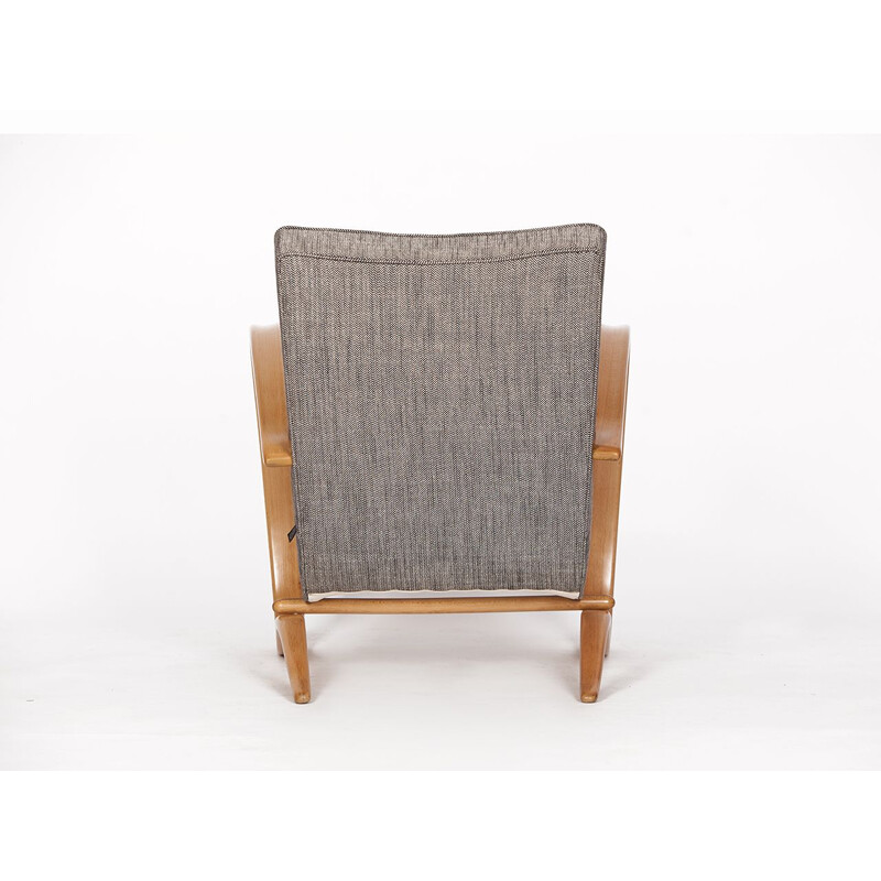 Vintage Streamline Chair H-269 by Jindřich Halabala for Spojene UP Zavody 1930s