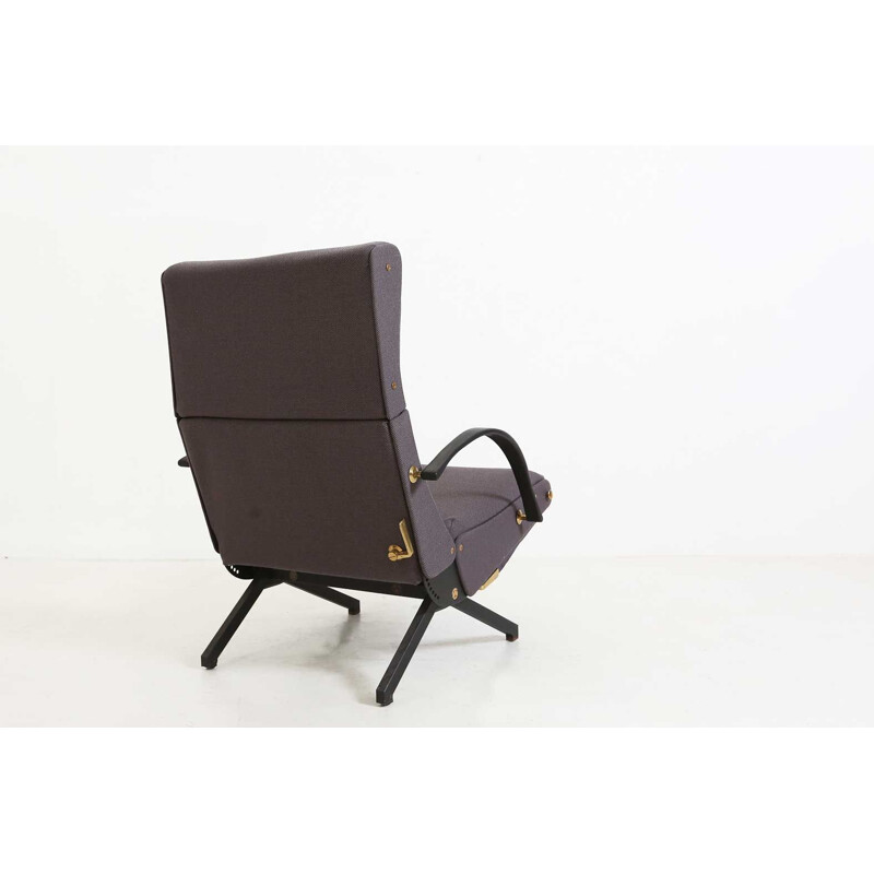 Fauteuil lounge vintage P40 d'Osvaldo Borsani pour Tecno 1955