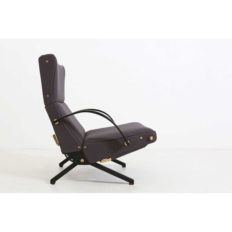 Fauteuil lounge vintage P40 d'Osvaldo Borsani pour Tecno 1955