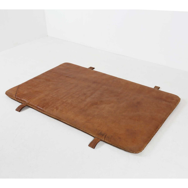 Vintage Leather gym mat 1930s
