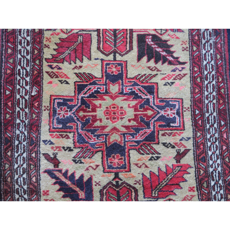 Vintage Sarab Persian hand-woven wallpaper, 1930