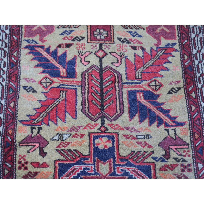Vintage Sarab Persian hand-woven wallpaper, 1930