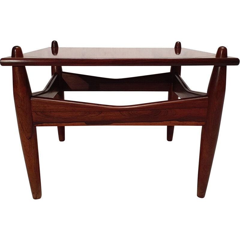 Vintage side table N 272 in rosewood from Illum Wikkelso, Scandinavian 1950s