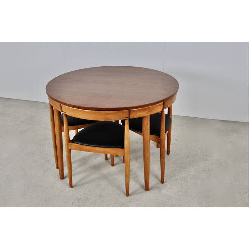 Ensemble de salle à manger vintage par Hans Olsen pour Frem Rojle 1960