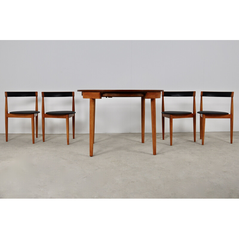 Vintage Dining Set by Hans Olsen for Frem Rojle 1960s