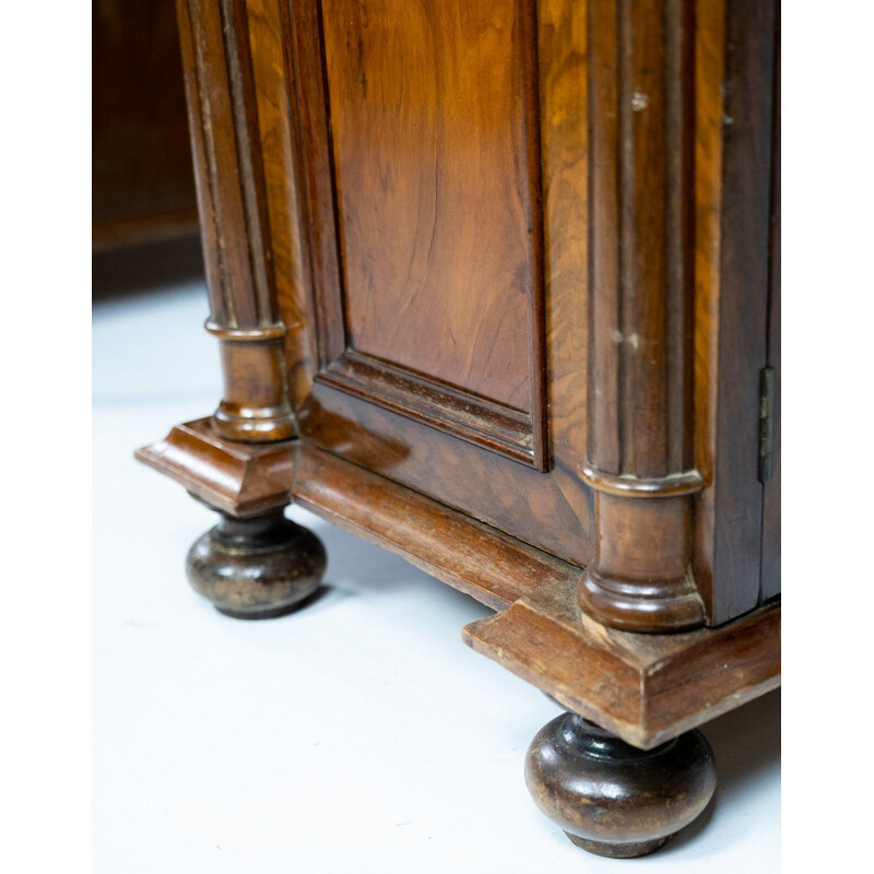 Large vintage desk of walnut 1890s