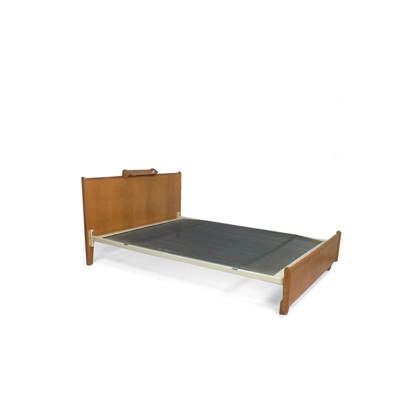 Vintage Oak bed by Cees Braakman for Pastoe, Netherlands