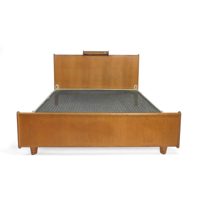 Vintage Oak bed by Cees Braakman for Pastoe, Netherlands