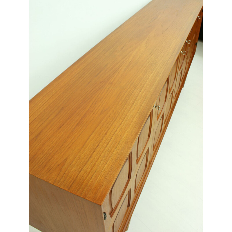 Norwegian Gustav Bahus sideboard in teak wood, A. RELLING & R. RASTAD & A. AARSETH - 1960s