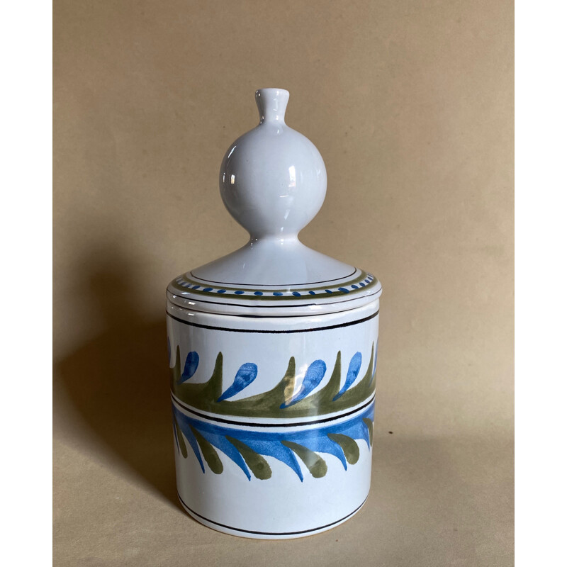 Vintage ceramic box by Roger Capron 1950s