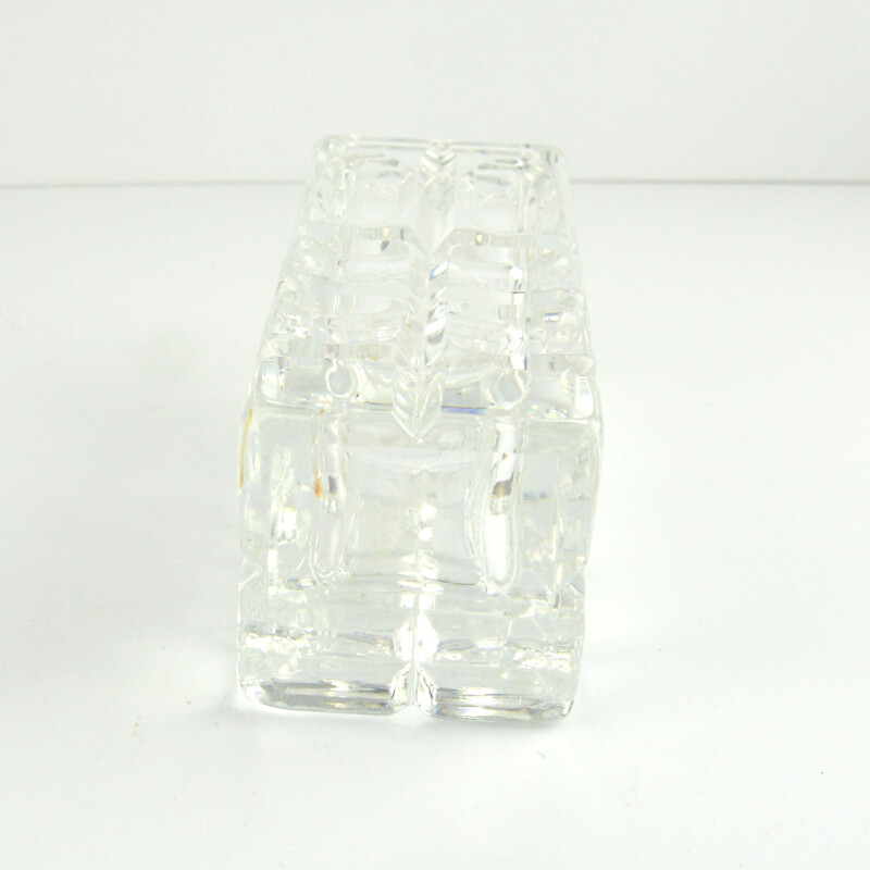 Vintage Cristal vase by Arques crystal, France 1970s