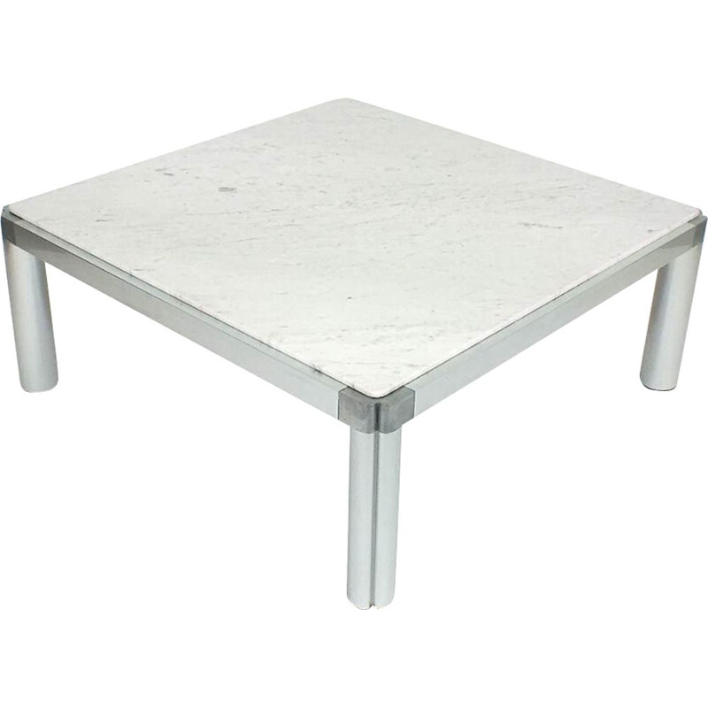 Vintage Marble Coffee Table by Kho Liang Ie for Artifort 1974s
