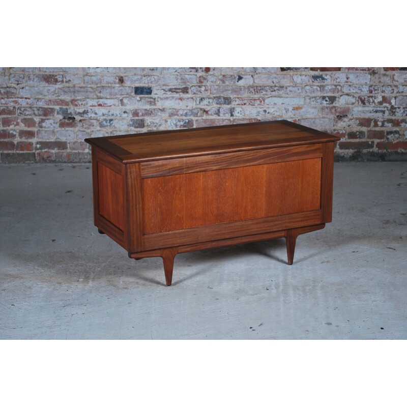 Vintage Teak blanket box, British 1960s